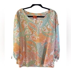 Hearts of Palm Sweater XL